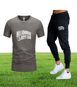 Zestawy mężczyzn Designer Tracksuit Summer Tshirt Pants Zestaw Casual Brand Fitness Pants Jogger Pants T Shirt Hip Hop Fashion Men039s Tracksui5362651