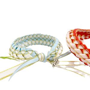 2024 Graduation Season Student Ribbon Bracelet Celebrity Concert Ribbon Bracelet Boy Girl Accessory Jewelry Charm Gift Fashion Wholesale 12 Colors #073