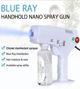 Cold fogger machine Blu Ray disinfection sprayer atomizer Disinfectant Sterilizer 1200W Big Power Handheld Electric Hair Nano Spra7475919