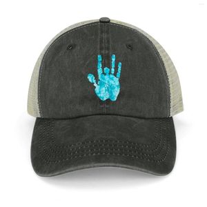 Boinas de boina de diamante Tie Blue Dye Jerry Hand Hat Hat Beach Sun Golf Bag Hats para homens