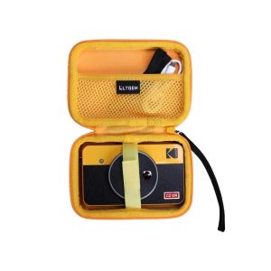 BASS LTGEM Waterproof Eva Hard Case per Kodak Mini Shot 2 Retro Portable Wireless Instant Camera Photo Printeryellow