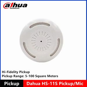 レンズdahua HS11S Hifidelity Audio Pickup Microphone for Dahua hikvisionカメラオーディオインターフェイス