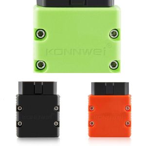 New Konnwei KW902 ELM327 V1.5最新のBluetooth-5.0 OBD2 ELM 327 V 1.5 OBD 2 CAR診断ツールスキャナーAndroid iOS電話用ELM327