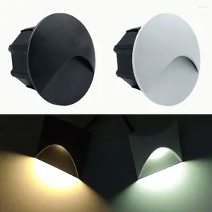 Wall Lamp Night Light Led Stair AC 85-265V Step Corridor Lighting Indoor Recessed For Bedroom Closets