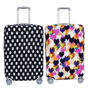 Аксессуары моды чемодан с высокой эластичной геометрией любовью сердца в форме багаж