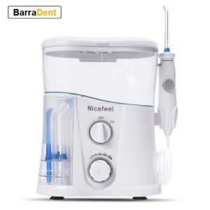 Teste Electric Oral Irrigator Care Dental Flosser Water Sprofrutto Dental Spa Flosser con ugelli a getto 1000 ml Capacità