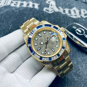 Homens de alta qualidade relógios de 40 mm Redes de moda de manobra de aço inoxidável pulseira automática movimento mecânico de luxo relógios de pulso