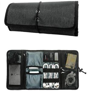 Väskor Travel Organizer Electronic Accessory Pack, Tool Boting Case Storage Bag för laddare USB SD Memory Card Flash Hard Drive