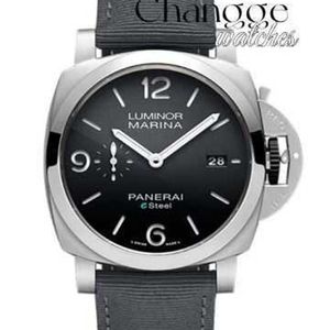Hot Selling Mens Ladies Fashion Luxury Wrist Watches Penerei Luminous Esteel PAM01358 NY 2024 Komplett SS Signature Men's Watch 44