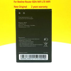 Router 2050MAH M023 Batteria per Beeline L02HI 4G WiFi Router Mini Router 3G 4G LTE di alta qualità