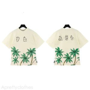 Palm Angle SIZE S-Xl New Summer Tees Fashion Shirt Luxurys Clothing Street Cute Shirts Men Women High Quality Unisex Couple T Shirts Palm Angle T Shirt 477