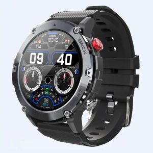 Controllo cubot C21 Waterproof Smart Watch Men da 1,32 pollici di fitness tracker smartwatch da polso per Android iOS