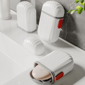 Bulaşıklar Drenaj Su ile Yeni Sabun Bulaşık Banyo Malzemeleri Taşınabilir Gadgets Seyahat Tutucu Konteyner Aksesuarları Ana Sayfa Saklama Kutusu