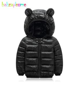 Fall Baby Girls Boys Winter Jackets Casual Fashion Toddler Snowsuit Hooded Warm Thicker Kids Down Coat Children Outerwear BC1355 06300239