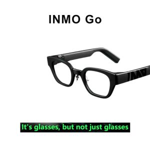 Glasses INMO Go Smart AR Glasses Wireless Ultra Light AI Assistant Glasses for Music/Call/Translator/Prompter/Navigation/Bluetooth Audio