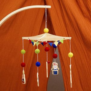 Baby Circus Bell Bell Crib Mobile Zabawki 0-12 miesięcy grzechotka grzechotki dla prezentów muzycznych dla niemowląt 240418
