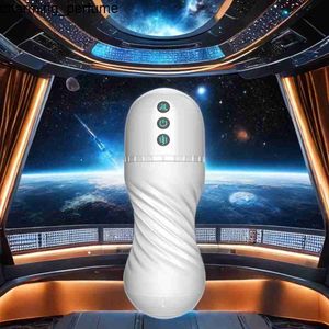 Automatic Airplane Cup Multi-Frequency Vibration Vagina Cup Electric Male Masturbation Apparatus Private Adult Sex Toy