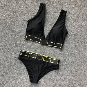 Designer de roupas de banho clássica de bordado biquíni verão sexy maiô de banho esportivo respirável Camis lingeries