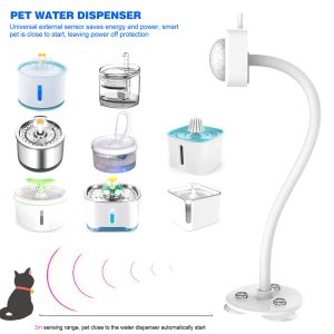 Purifiers Pet Cat Dog Water Fountain Switch Automatic Induction Filter Drinking Dispenser USB Intelligent Universal Infrared Motion Sensor