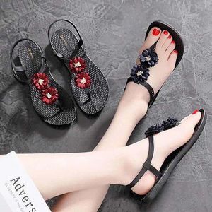 Designer-Hausschuhe Leder Sommersandalen Pantoffeln für Frauenrutschen Outwear Freizeit Urlaubsrutschen Strandschuhe Frühling flach echte Schuhe Größen EUR 35-42