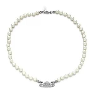 Moda Crystal Pearl Colar Clavicle Chain colar de miçangas barroca para mulheres joias de partida presente208u