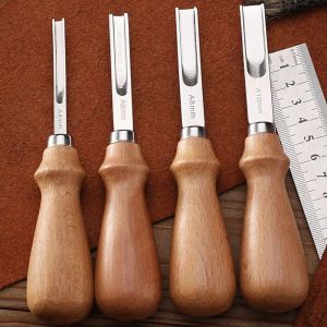 LEATHERCRAFT PRAKTISKA LÄDER Craft Edge Beveler Skiving Beveling Cutting Diy Handmade Cutting Hand Triming Leather Craft Tool