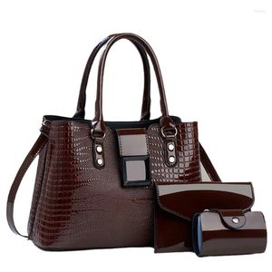 Bag Mode Frauen Handtasche große Kapazität Ein Schulter -Crossbody Office Work Shopping Messenger Tasche Taschen