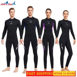 Accessories 3MM Neoprene Wetsuit Men Surf Scuba Diving Suit Equipment Underwater Fishing Spearfishing Kitesurf Swimwear Wet Suit Equipment