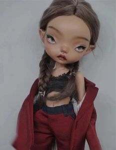 Bebekler Yeni Kız Bjd Bebek 1/6 Nana Oyuncak Modeli Humanoid Premium Reçine Doğum Günü Hediyesi Diy Put Makyajı Stokta