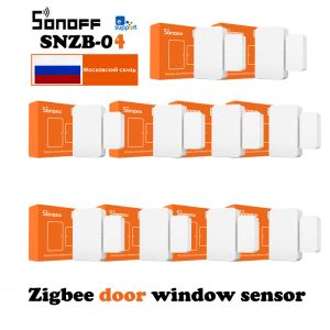 SONOFF SONOFF ZIGBEE FORTE/JANEIA SENSOR SNZB04 SMART CONTATE CONTATO SENSOR MAGNÉTICO Suporte Alexa Google Home Ifttt Zbbridge Ewelink App