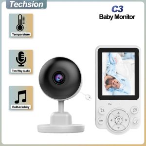 Telecamera da 2,8 pollici video monitor per baby con zoom digital IR Night Visionance Camera Intercom Intercom C3 Babysitter Security Nanny