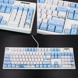 Accessori 113 Chiavi Antartico Penguin OEM PBT Dyesublimation Keycaps meccanico