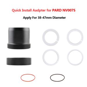 Kameror Fast Install Adapter 3847mm för PARD NV007S Night Vision Scope Mount Bracket Kit Snabbinstallation Hunting Camera Sleeve