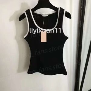 Brand Mui High Quality Designer T-shirts Brand Women's Shirt Miv Fashion Y2K Sleeveless Miui Tank Tops Summer Outdoor Cool Shirt Sports 1023