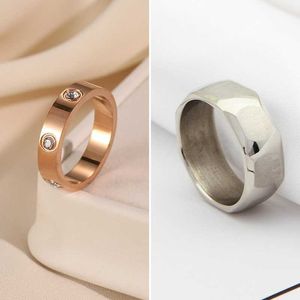 Sense Promise Design of Love Ring Ring Female Highend Womens Style Non Fading Diamond Inlaid With Cart Original Rings