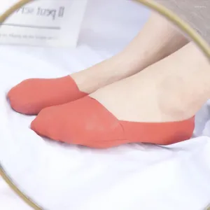 Women Socks Summer Breathable Thin Sock Slippers Silicone Antiskid Ice Silk Seamless Invisible Boat