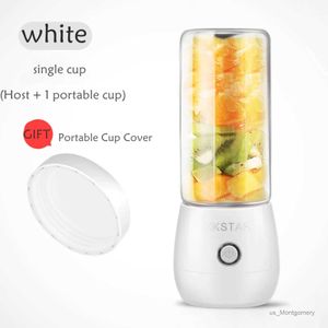 Juicers Personal Electric Blender Juicer Cup 4 USB Rechargeable Fruit Mixer 400ml for Fruit Shakes And Smoothies Compact Size