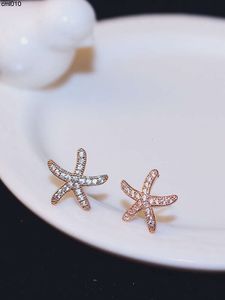 Muito bonitinho !INS designer de moda Sweet Lovely Fish Star Luxury Diamonds Brincos para Mulheres Girls Silver Pin