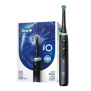 Heads oralb IO 5 Elektrikli Diş Fırçası Şarj Edilebilir 3D Diş Beyazlatma Akıllı 5 Mod Nihai Temiz Yedek Fırça Kafa Seyahat Kılıfı