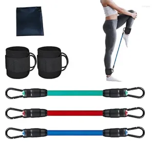 Resistance Bands Ankel för att träna band manschett sätter benen med band bu höftövningar träning