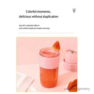 Juicers Juice Cup Plastic Wireless Använd Portable Hushåll Electric Kitchen Accessories Portable Juicer 300 ml Hastande Life Student Gift