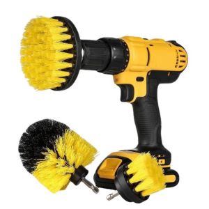 Brushes Drill Brush Attachment Set Power Scrubber Wash Cleaning Brushes Tool Kit with Extension for Clean Car Wheel Tire Glass windows
