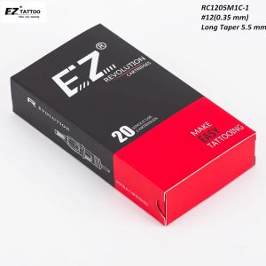 Maszyna RC1205M1C1 EZ Revolution Igły nabojowe zakrzywione magnum 5RM 0,35 mm Długie stożki dla obrotowego tatuażu