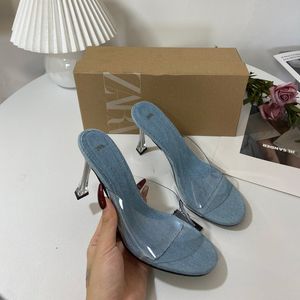 Sandali estivi sandali da stiletto femminile con tacchi alti