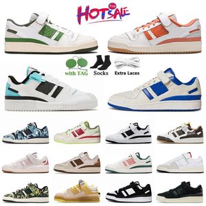 Fashion Casual Shoes Bad Bunny Forum Low X Classic Mens Black Tennis Women Luxury Running Pink Grey Tennis Green Back to School Cream Trainers Sneakers Designer 36-45