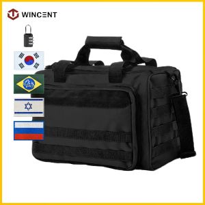 Kameror Tactical Range Bag Hållbar 600D Nylon Men's Shooting Pack för jakttillbehör Molle System Magzine Case ryggsäck kameraväska