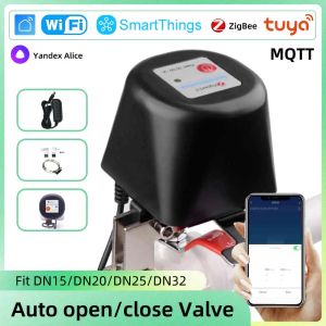 Control Tuya Smart Life Wi -Fi/Zigbee Water Controller Timer Timer Автомат через Alexa SmartThings Home Assistant Yandex Station 2 Alice