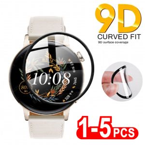 Geräte Temperiertes Glas für Huawei Watch GT3 Pro Runner ES GT2E GT 2 46 mm 42mm Screen Protector Protective Film Smart Watch Accessoires