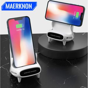 Caricatore wireless per cellulare Chargers per iPhone 14 13 12 11 X Apple Samsung Xiaomi Realme Poco OnePlus Station Dock di ricarica veloce