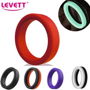 Male Silicone Penis Cock Rings Delay Lock Ejaculation Scrotal Ball Stretcher Chastity Cockring Sex Toys For Men anillo hombre 240409